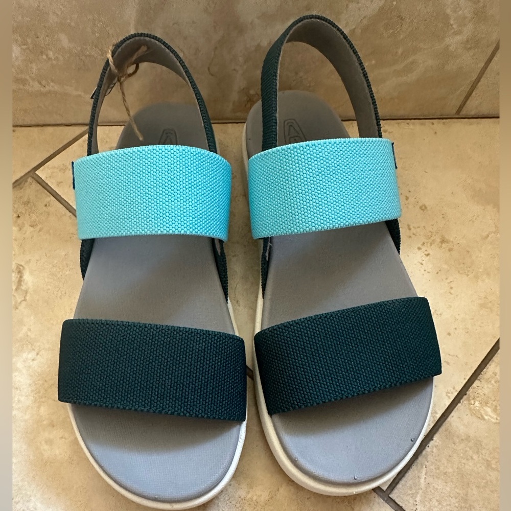 Keen Women's Sandals in Teal and Aqua - Picture 8 of 15